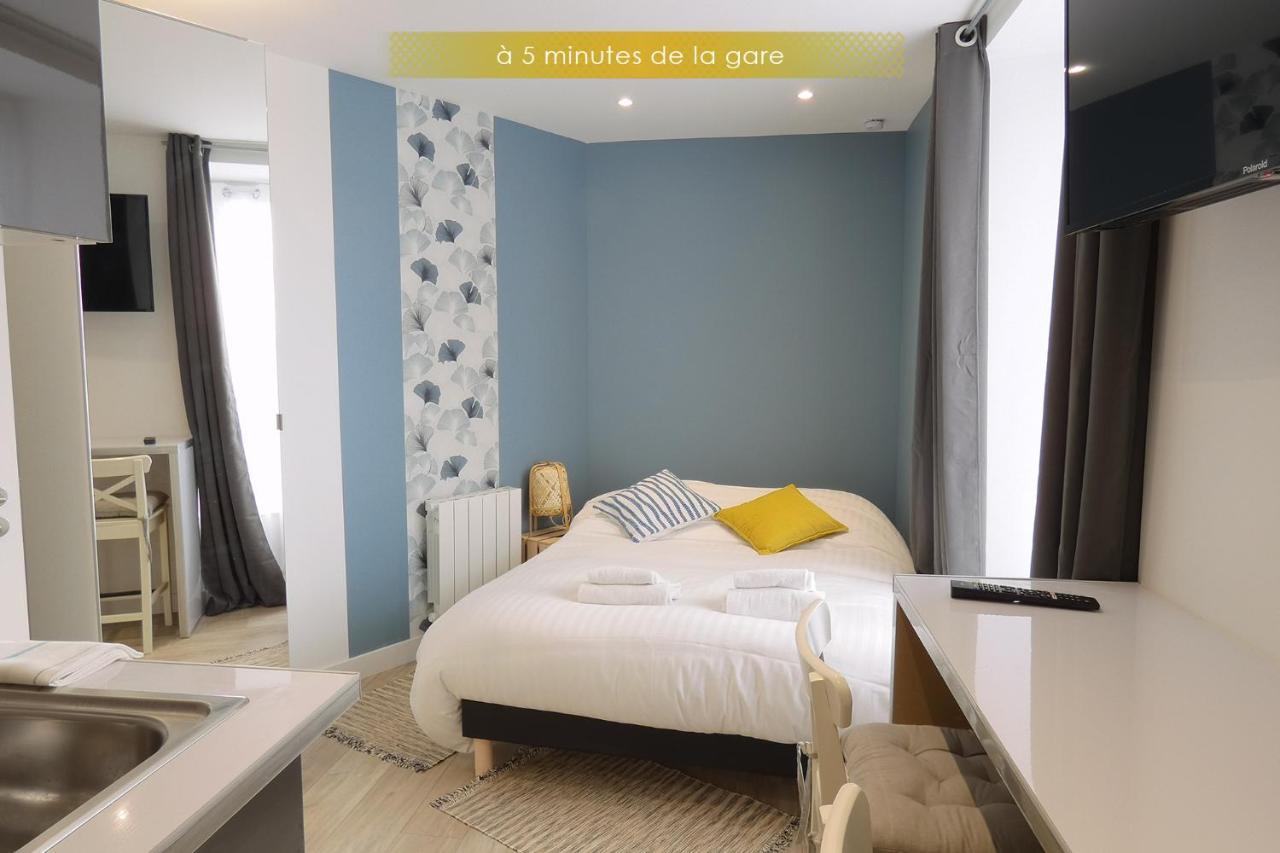 Studio Neuf & Chaleureux 5Min De La Gare Leroz Appartement Brest Buitenkant foto